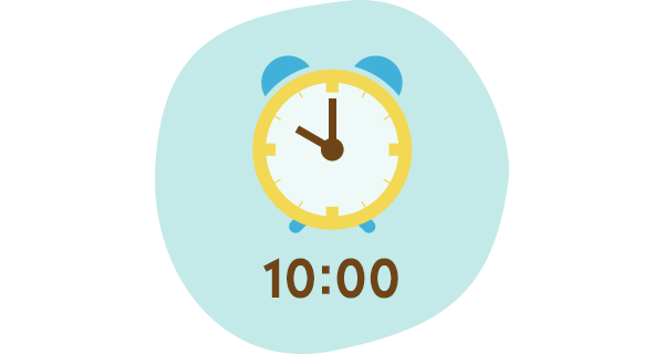 イラスト：10:00