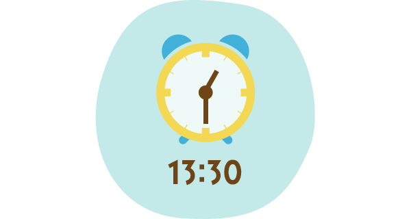 イラスト：13:30