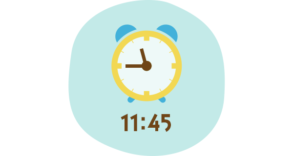 イラスト：11:45